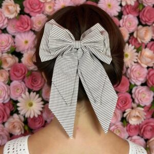 Barrette-nœud à l'ancienne